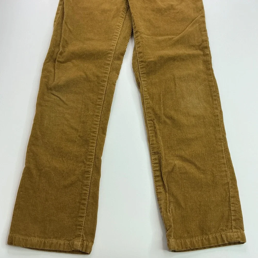 Children's Place Tan Corduroy Pants Kids Size 8 Adjustable Waist Straight Leg